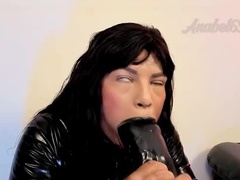 Grosse bite, Noire, Gorge profonde, Gode, Extrême, Fétiche, Hard, Gode énorme