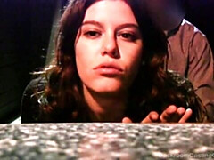 Amateur, Grosse bite, Gros seins, Sucer une bite, Brunette brune, Robe, Pov, Adolescente