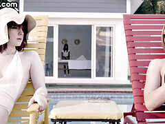 18, お尻, フェラチオ, イマラチオ, 目瞪口呆, シーメール, ティーン, 三人