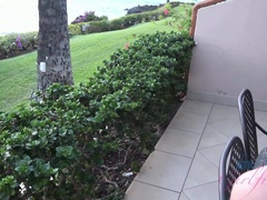 Amateur, Culo, Playa, Bikini, Morena, Pequeña, Pov, Ducha