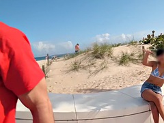 Любители, Красотки, Пляж, Бикини, В первый раз, Сиськи