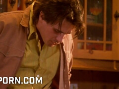 Blond, Pijpbeurt, Rondborstig, Hondjeshouding, Kut duiken, Realiteit, Geschoren, Nat