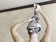 Achselhöhlen, Tussi, Grosse titten, Braunhaarige, Verführt, Erotischer film, Titten, Ehefrau