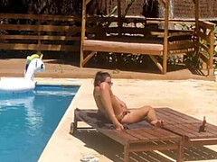 A TURN OF ROLE, MY MAN GETS SUCKED BY MY SEXY FRIENDS AND ME, IN IBIZA!