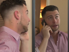 Chubby cougar Savannah Jane rides her stepson's dick