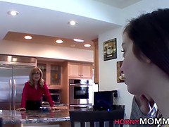 Mature lesbo stepmom