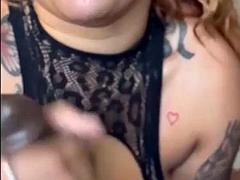 Amateur, Grosse bite, Noire, Sucer une bite, Noir ébène, Interracial, Public, Adolescente