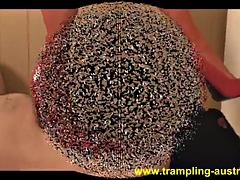 緊縛, ブロンド, ボンデージ, 茶髪の, フェムドム, フェティッシュ, ハードコア, 三人