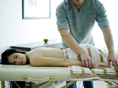 フェラチオ, 茶髪の, バック, 手コキする, キス, マッサージ, タトゥー, ティーン