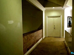 デカパイ, 黒人, ブロンド, フェラチオ, 浮気する, チン, グループ, 異人種間