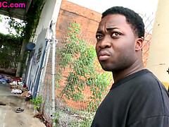 素人, アナル, 黒人, 黒人, ゲイ, アウトドア, ポルノスター, 公共