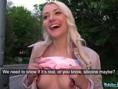 Leie, Blondine, Blasen, Tschechisch, Hd, Milf, Öffentlich, Realität