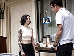 18, お尻, デカチン, フェラチオ, 茶髪の, 自然山雀, ガリガリ, オッパイの