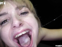 Grosse titten, Schwarz, Blondine, Vollbusig, Sperma im mund, Spermaladung, Milf, Titten