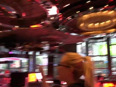 Blond, Pijpbeurt, Brillen, Doordringend, Gezichtspunt, Geschoren, Douche, Lang