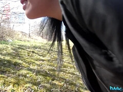 Horny Beauty's Wild Passion in Public Encounter