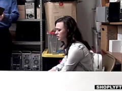 Arsch, Braunhaarige, Schwanz, Hardcore, Büro, Realität, Jungendliche (18+), Titten