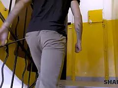 Blondine, Paar, Hd, Reif, Milf, Russisch, Kurzes haar, Strümpfe