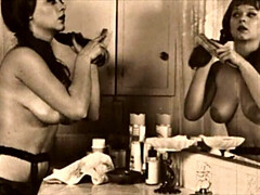 Mamie, Poilue, Mature, Mère que j'aimerais baiser, Seins naturels, Chatte, Rétro ancien