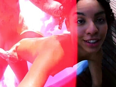 Leie, Blasen, Braunhaarige, Hardcore, Hd, Orgie, Öffentlich, Tätowierung