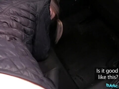 Sucer une bite, Gorge profonde, Hard, Fille latino, Argent, Public, Chatte, Rousse roux