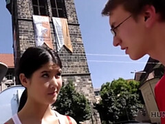 素人, フェラチオ, なめる, お金, 小柄, ハメ撮り, 公共, ティーン