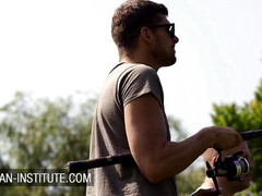 Grote lul, Grote mammen, Rondborstig, Buiten, Realiteit, Geschoren, Tiener, Tieten likken