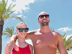 Public slut enjoys fucking outdoors with a BWC fucker