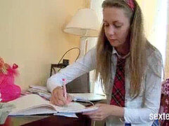 Anal, Sucer une bite, Faciale, Petite femme, Chatte, Rasée, Maigrichonne, Adolescente