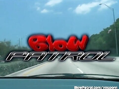 Blondine, Blasen, Auto, Spermaladung, Hardcore, Nippel, Öffentlich, Realität