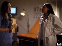 お尻, 茶髪の, 医者, レズビアン, 淫乱熟女, 看護婦, オマンコ, 禁句