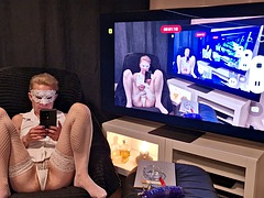 毛深い, 下着, マッサージ, オナニー, 淫乱熟女, 乳首, オッパイの, 妻
