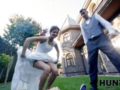 Braut, Gehörnter ehemann, Tschechisch, Kleid, Hd, Pov, Rasiert, Hochzeit