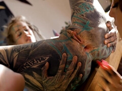 Eden Ivy in Toys & ATM: Extreme Anal with Heavily Tattooed Girls
