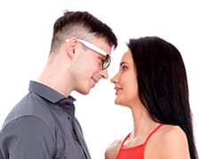 フェラチオ, 茶髪の, ドレス, 手コキする, キス, なめる, オマンコ, ティーン