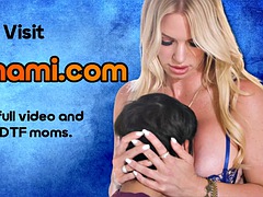 Curvy stepmom gets fucked doggystyle in passionate threesome