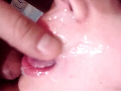 素人, 茶髪の, イく瞬間, バック, 顔射, Hd, オーガズム, ティーン