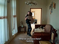 Grote lul, Man die toekijkt, Hd, Man, Monster, Ruw, Kousen, Vrouw