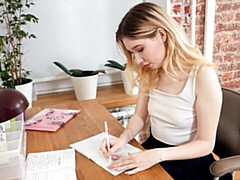 18, お尻, デカチン, ブロンド, フェラチオ, 自然山雀, ガリガリ, ティーン