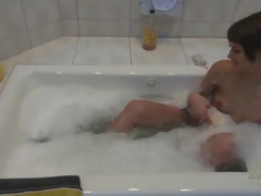 Amateur, Cuarto de baño, Novia, Masturbación, Pezones inflados, Coño, Afeitado, Tetas