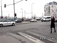 Russian Milf from public fucks