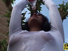 イギリス人, エロ熟女, 顔射, フェティッシュ, 淫乱熟女, アウトドア, オマンコ, タトゥー