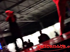 Deborah Wild y Pamela Sanchez en la barra del FEDA