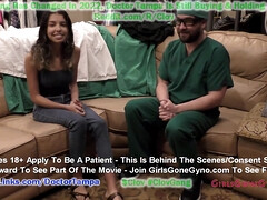 Sisters Aria Nicole & Angel Santana Humiliated During Pre Employment Physical Doctor Stacy Shepard