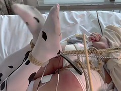 素人, アジア人, 緊縛, ボンデージ, 中国人, フェティッシュ