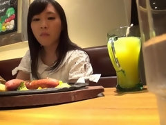 Universidad, Pareja, Japonés, Masturbación, Bragas