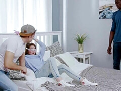 Verga grande, Mamada, Estilo perrito, Interracial, Tetas naturales, Flaco, Adolescente, Tetas