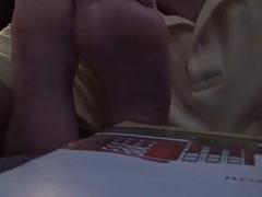 Leie, Auto, Füsse, Fetisch, Massage