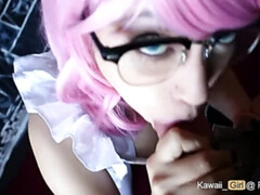 Amateur, Éjaculation interne, Lunettes, Hd, Fait maison, Pov, Avaler, Adolescente