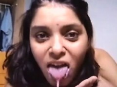 Enthousiasteling, Pijpbeurt, Sperma shot, Indisch, Masturbatie
